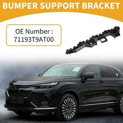 RH Front Bumper Support Bracket for Honda City Sedan (2014-2016) 1 x Black