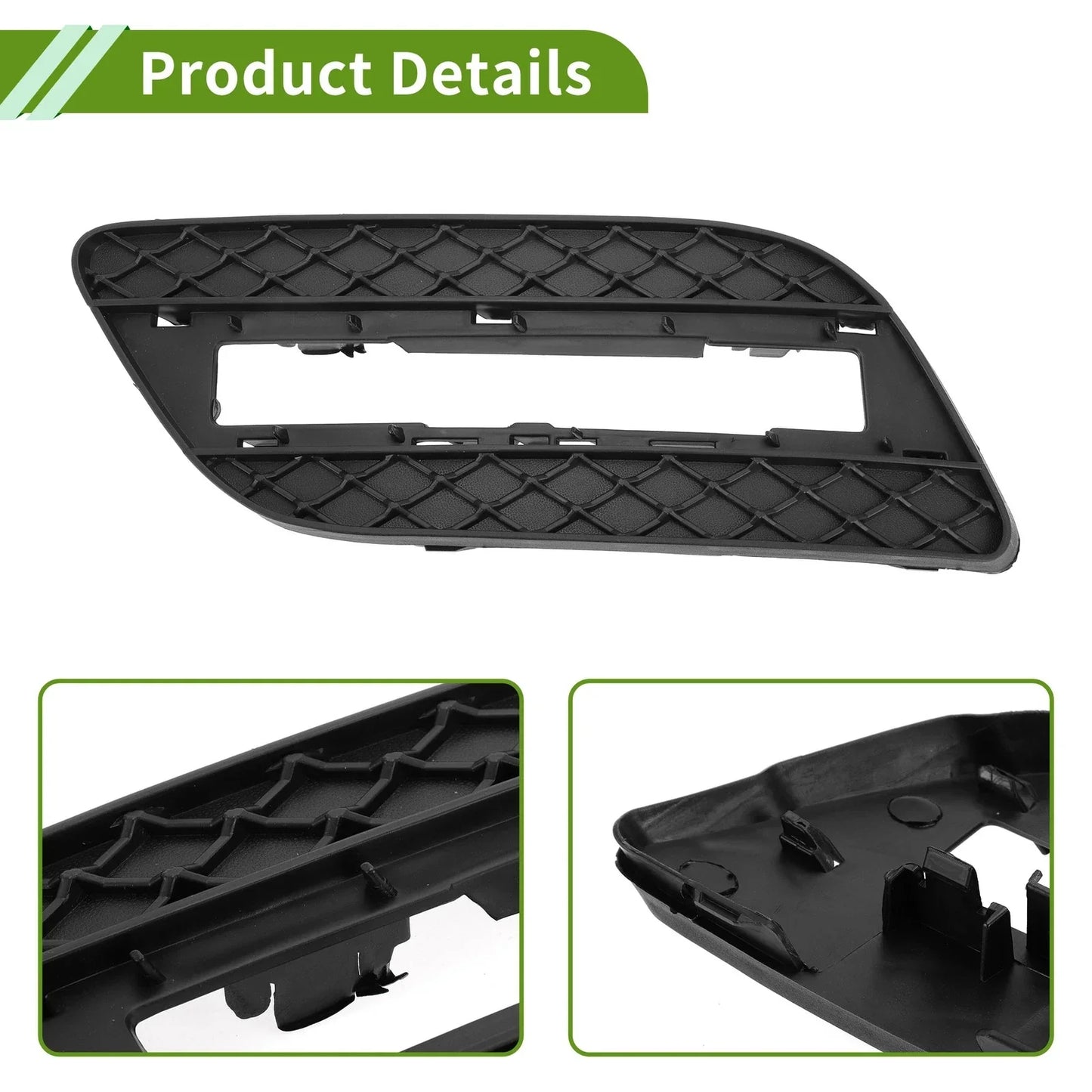 Front Left Fog Light Grill for Mercedes Benz ML550 (2012-2015)