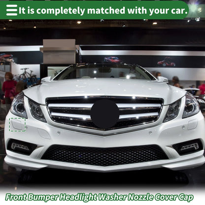 Front Right Bumper Headlight Washer Nozzle Cover for Mercedes-Benz