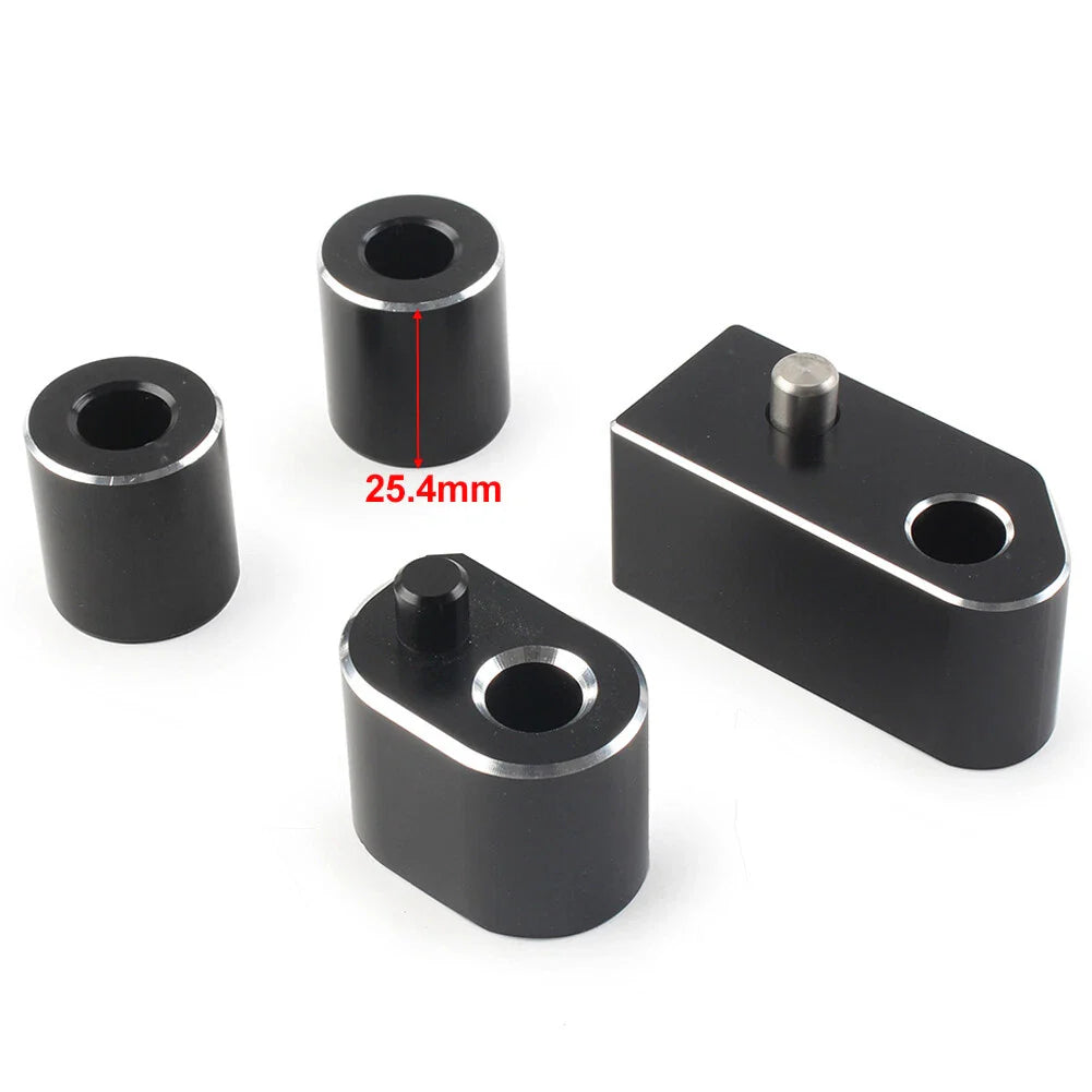1" Driver Floorboard Spacer Extension for Harley Touring Road King (2009-2023)