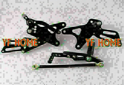 Rearsets Foot Pegs for Yamaha YZF R1 (2009-2013) Black