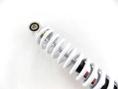 400mm White/Chrome Rear Shock Absorbers for Suzuki RM250