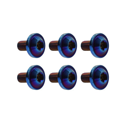 6 x M5x30mm Titanium Alloy Torx Head Bolts for Bike Motorcycle