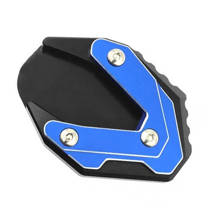 Blue Side Stand Enlarge Kickstand Pad for Suzuki GIXXER 250 SF, 150, 125