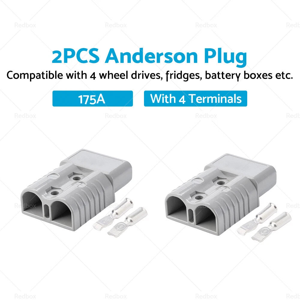175A AMP Solar Connector for Anderson Style Plug (12V-24V)
