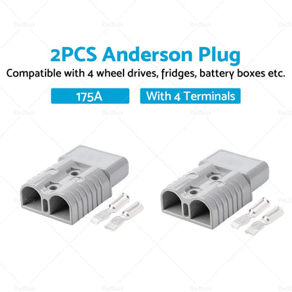 175A AMP Solar Connector for Anderson Style Plug (12V-24V)