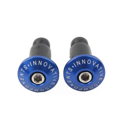 Blue 7/8'' Handlebar End Caps for Motorcycle Dirt Bike