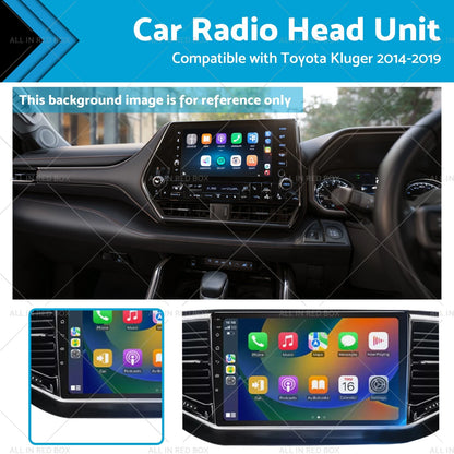 10" Car Head Unit for Toyota Kluger (2014-2019) - Apple CarPlay, Android Auto