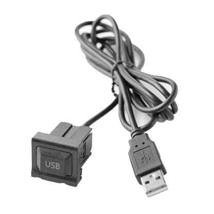 USB Dual USB Extension with Dust Cover
