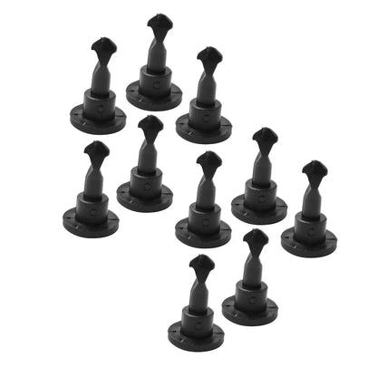 10 x Engine Cover Trim Bolt Clips for Audi Volkswagen 1.8L (2000-2005)