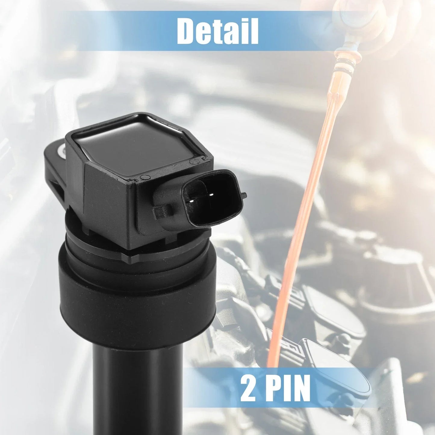 4 x Ignition Coil Pack for Hyundai Veloster 1.6L (2012-2017)