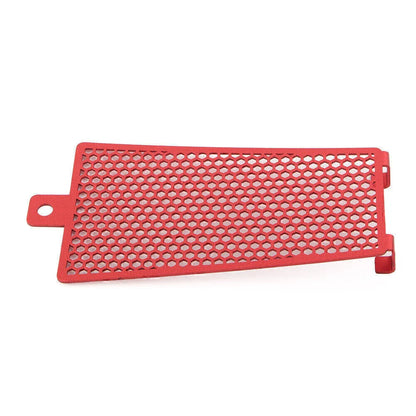 Red Oil Cooler Radiator Grille Cover for Harley Softail