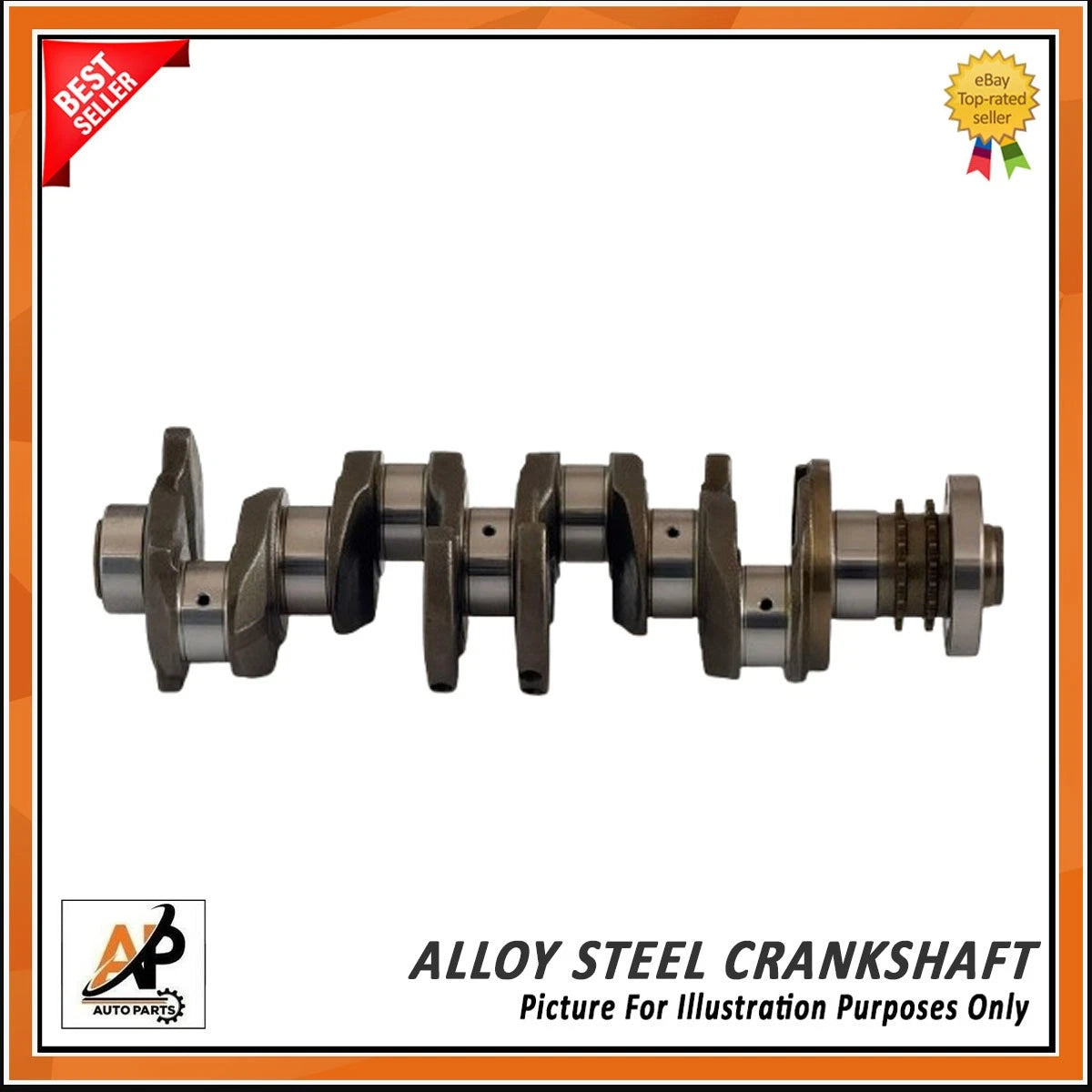 Crankshaft Heavy Duty Alloy Steel for BMW 1 3 5 Series X1 (2008–2015)