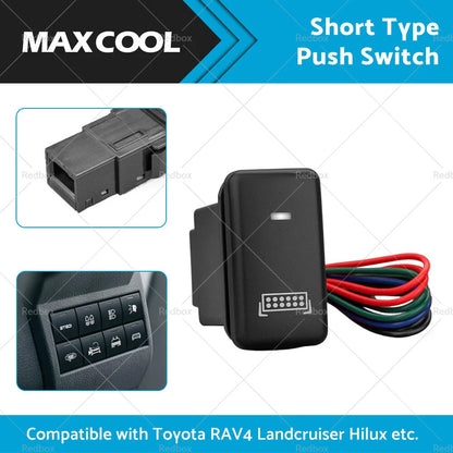 LED Light Bar Push Switch for Toyota RAV4 Landcruiser Prado (All Years)