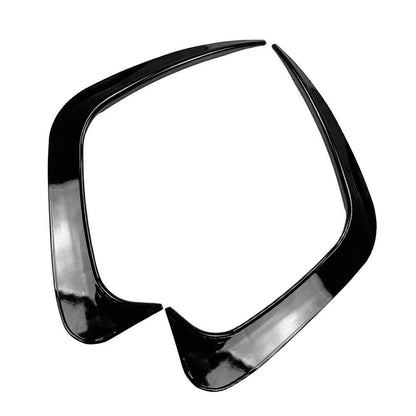 Rear Fog Light Eyebrow Black Cover Trim for BMW 3 Series (2019-2020)