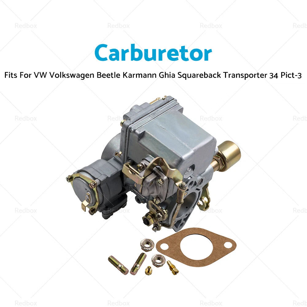 34 Pict-3 Carburetor with 12V Electric Choke for VW Volkswagen