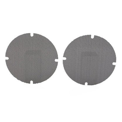 Mesh Rear Passenger Speaker Grill Covers for Harley Touring (2014-Current)  Black