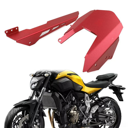 Aluminum Billet Chain Guard Cover Red for YAMAHA MT-07 (2014-2016)
