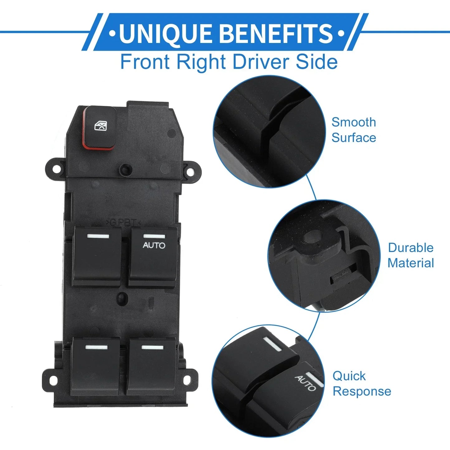 Front Right Power Window Switch for Honda City Civic (2006)