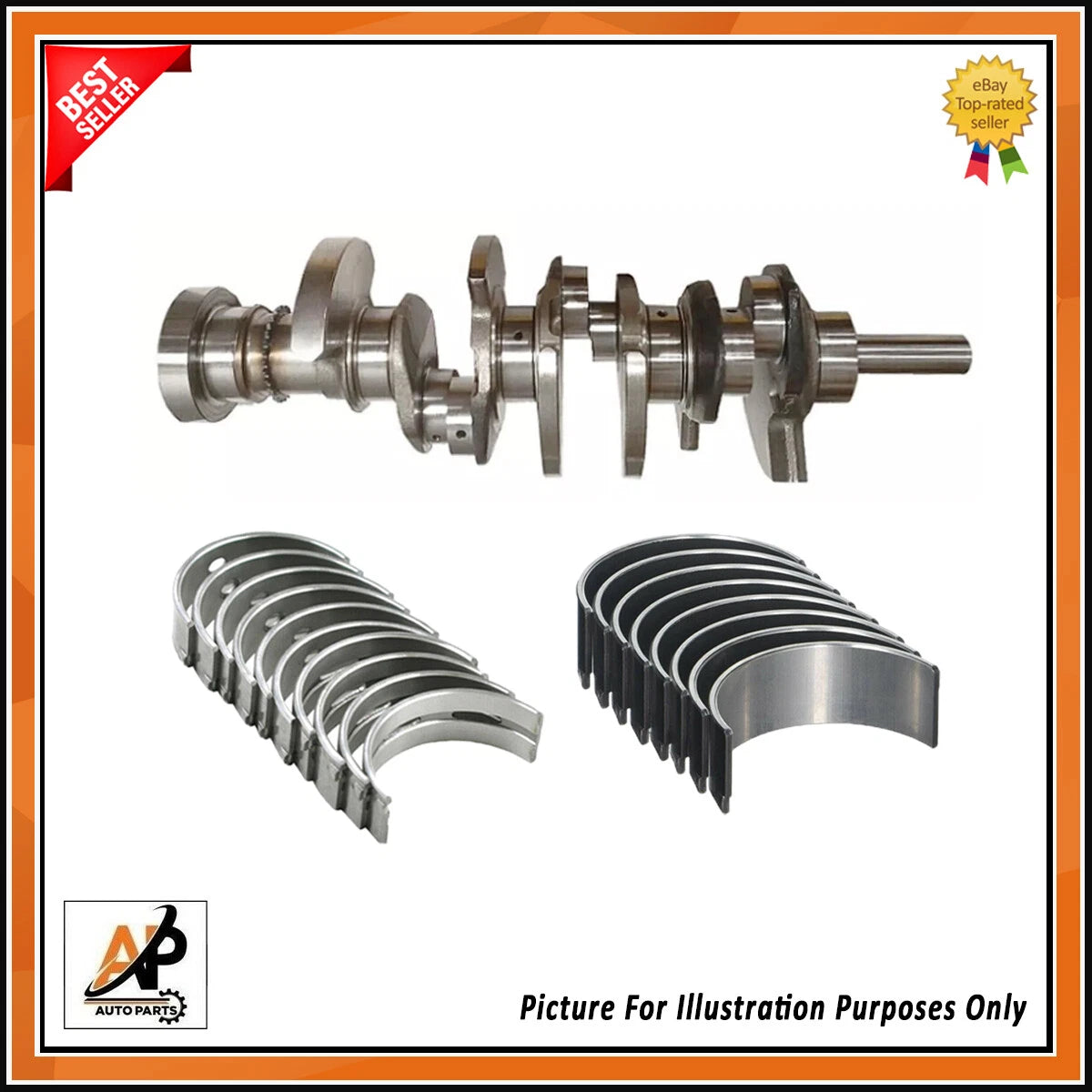 Crankshaft With Bearings Replacement for Land Rover Range Rover (2021–2023)