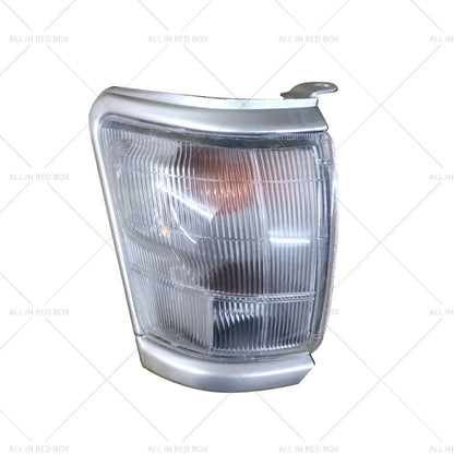 Clear Corner Indicator Blinker Park Lights Pair for Toyota Hilux (1997-2001)