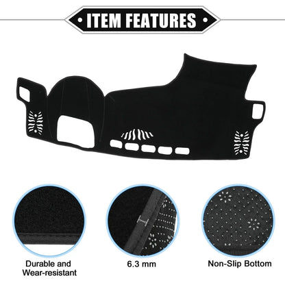 Dashboard Dash Cover Mat for Lexus NX 2nd Gen NX250 NX350 NX450h (2022-2023)