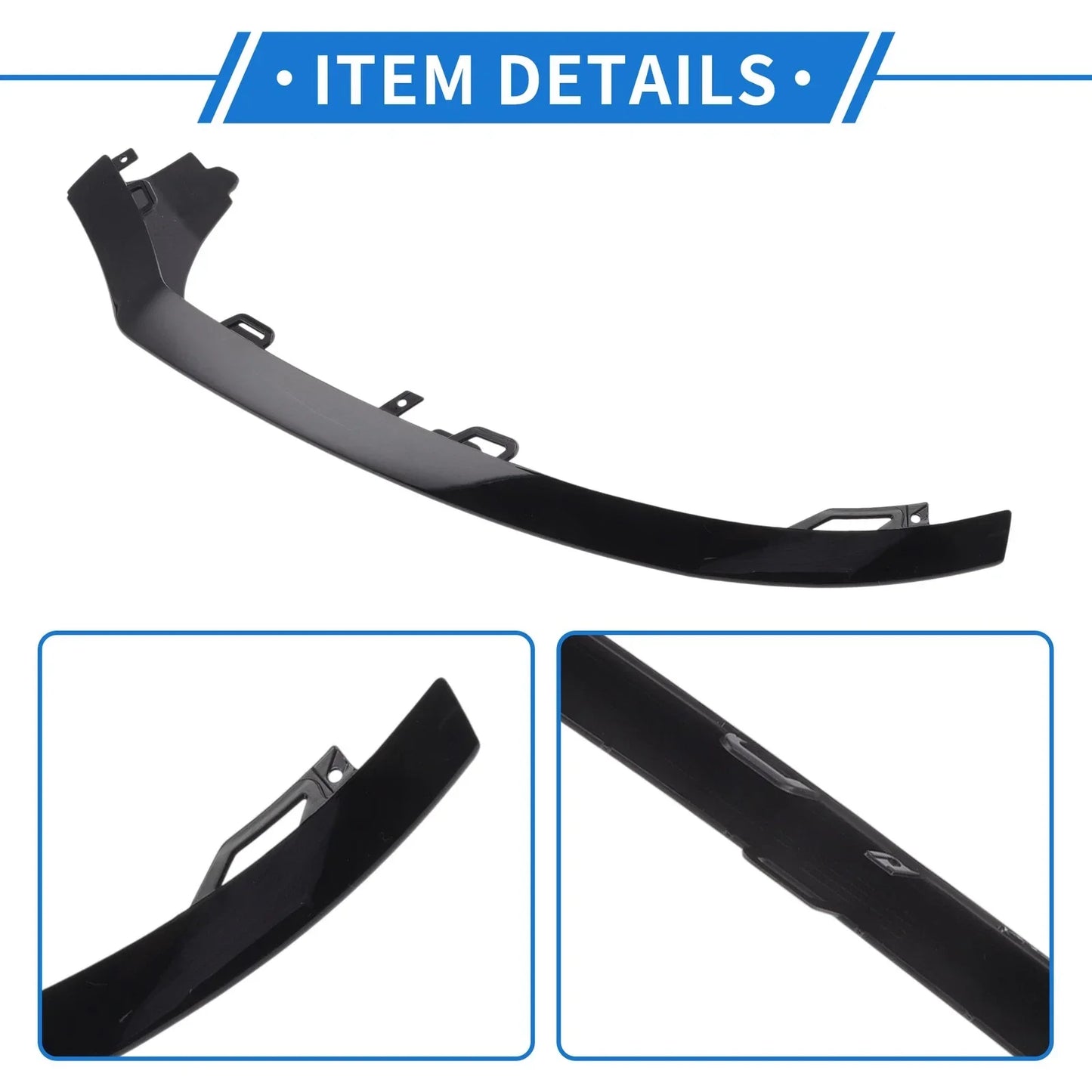 Front Right Bumper Grille Trim for Mercedes-Benz W205 (2015-2018)