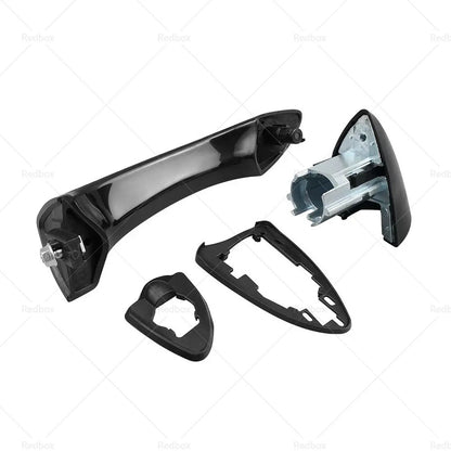 Front Right Outer Door Handle for BMW X5 E53 (2000-2006) Bright Black