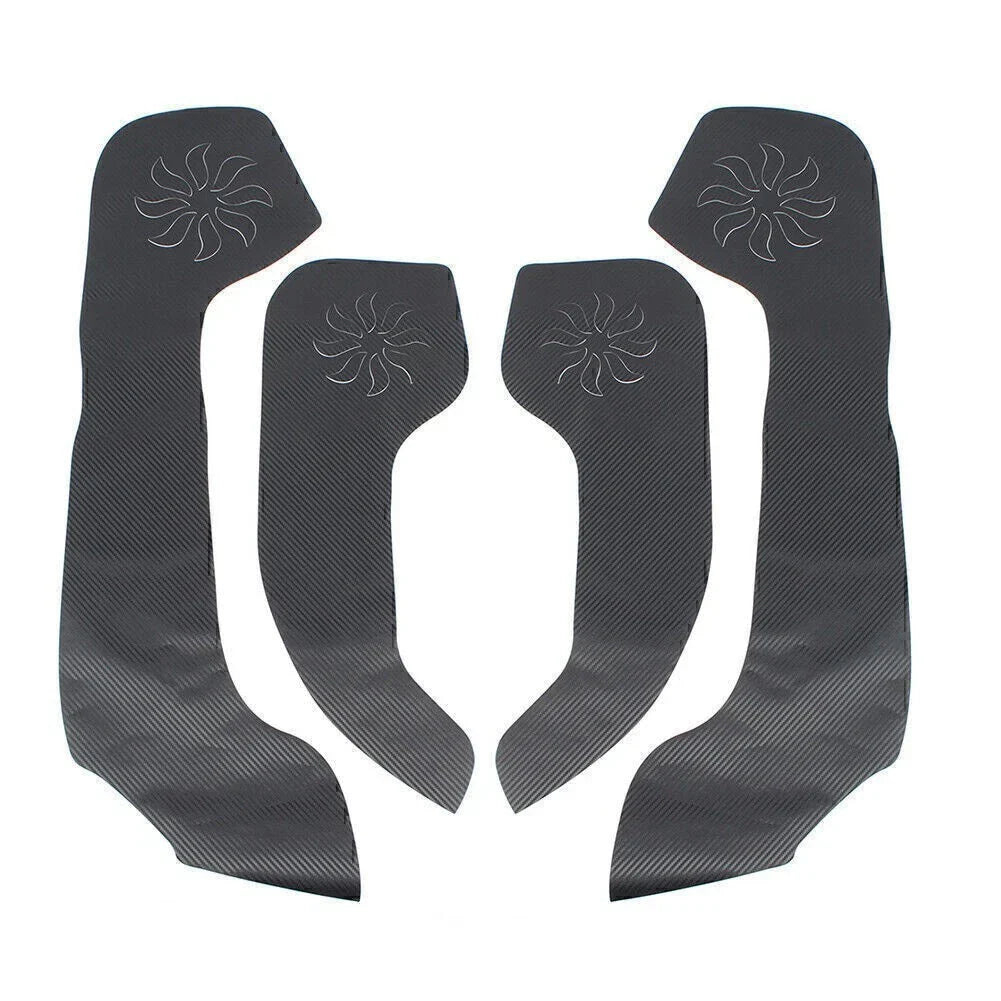 Kia Forte Door Anti Kick Pad Protection Cover Trims 4 x Pcs (2009-2013)