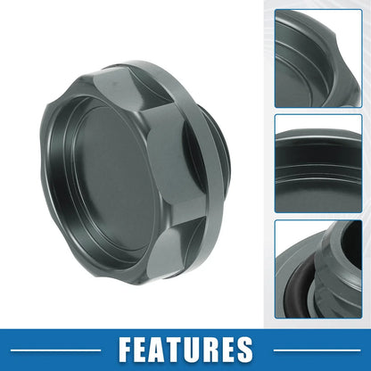 Oil Filler Cap Tank Cover for Honda Engine - Modified Titanium Tone
