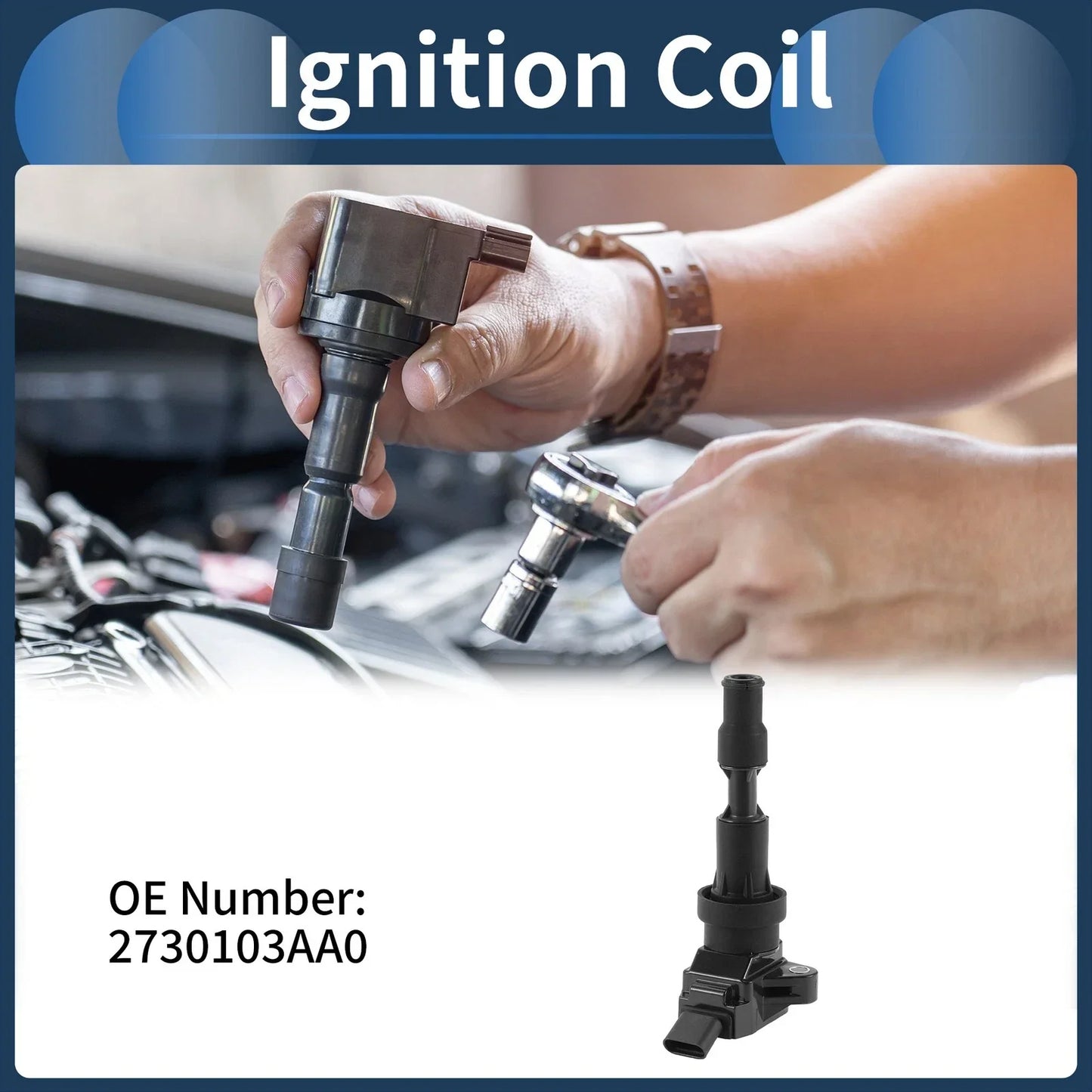 Ignition Coil Pack for Hyundai Elantra 2017-2020 (2 x Ignition Coils)