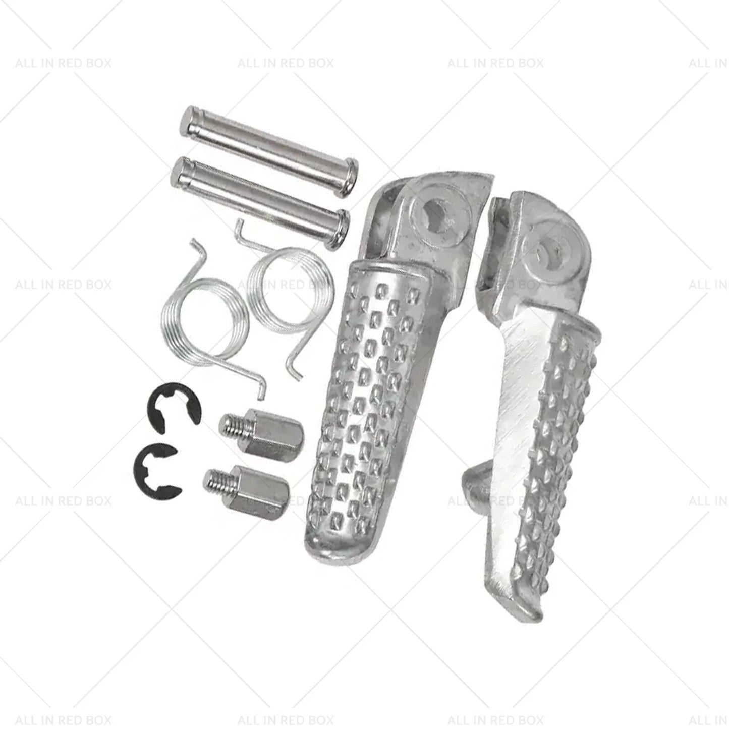 Silver Front Foot Pegs for Honda CB1000R CBR600RR CBR1000RR (2008-2023)