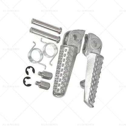 Silver Front Foot Pegs for Honda CB1000R CBR600RR CBR1000RR (2008-2023)