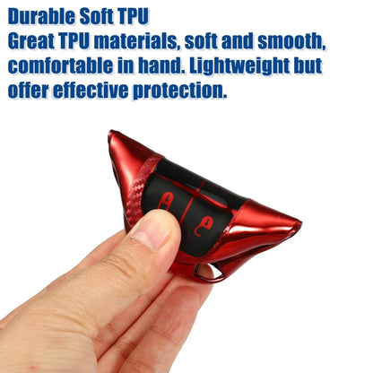 TPU 3 Button Keyless Entry Remote Cover for Dodge Charger Hellcat (2019-Up)
