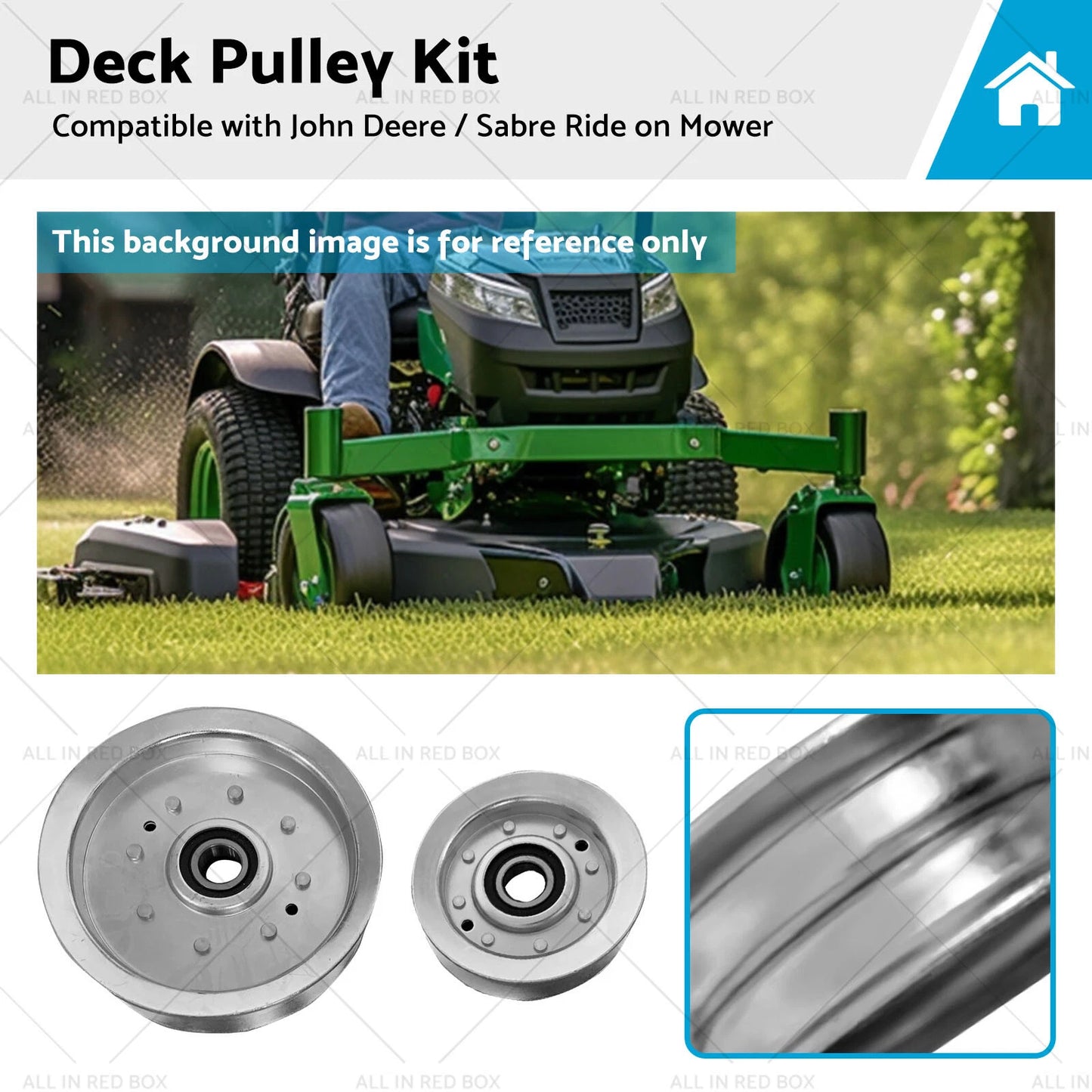Deck Pulley Kit for 42" John Deere Sabre (2000-2002)