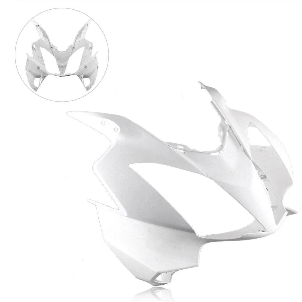 Upper Front Nose Fairing Cowl for Honda VFR 800 (2002-2012) Unpainted White