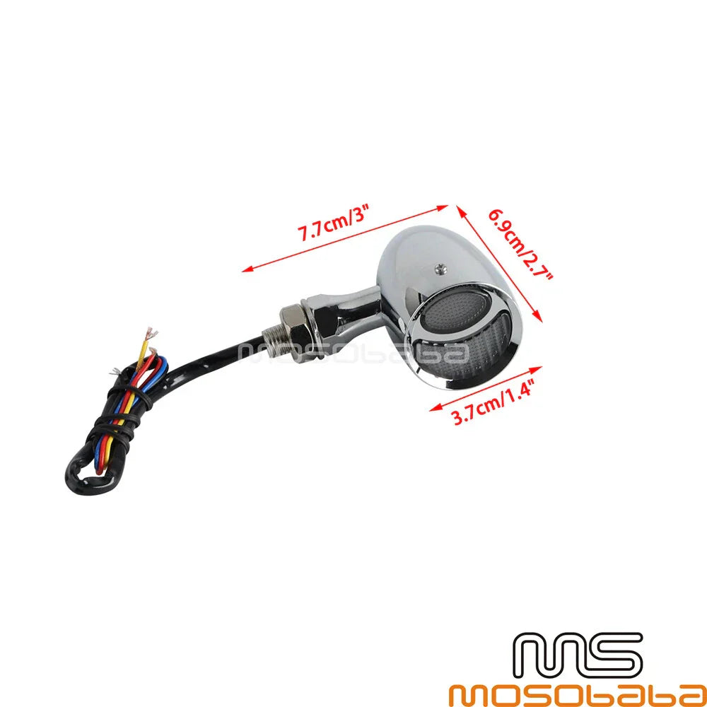 Turn Signal Lights for Yamaha Suzuki Kawasaki Chopper Bobber