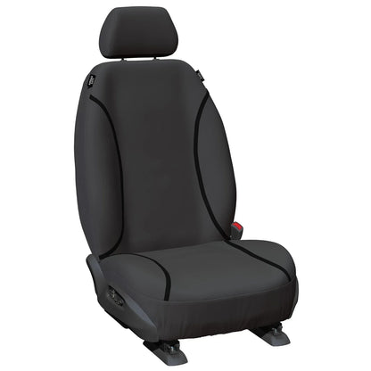 Front Tailor Made Grey Canvas Car Seat Covers for Landcruiser VDJ79 2007~8/16