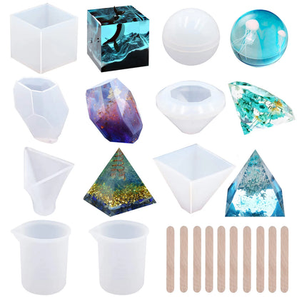 Epoxy Resin UV Color Pigment Paste for Silicone Mold Liquid - Clear Ultra