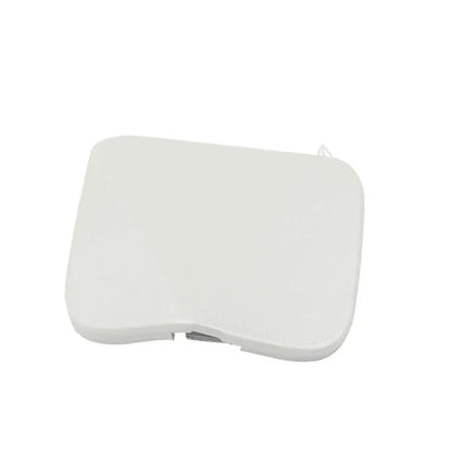 White Front Bumper Tow Hook Eye Cover for Nissan Altima (2016-2018)