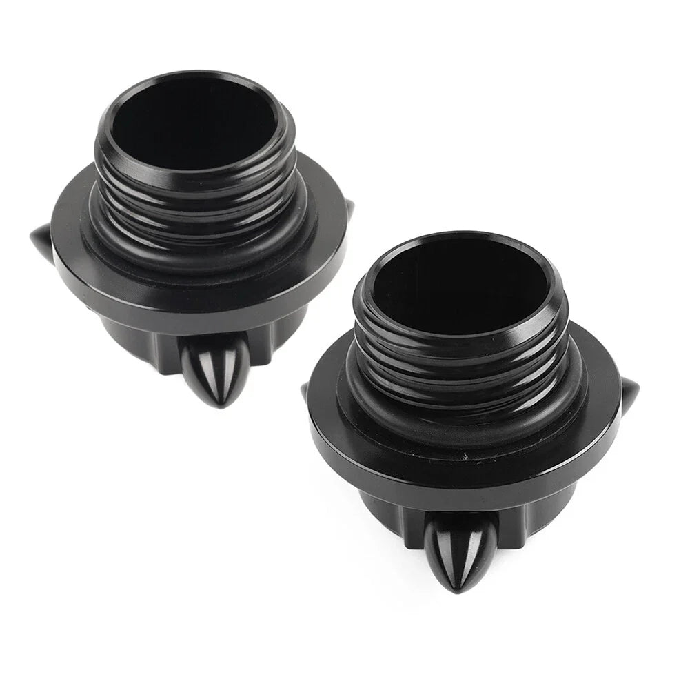 Thread Gas Cap Fuel Tank Covers for Harley Softail, Road King, Sportster