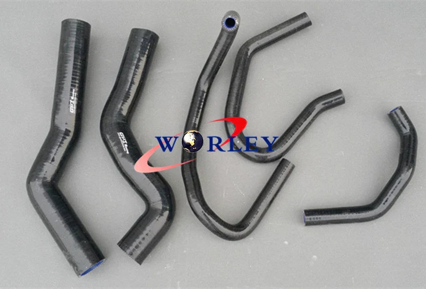 Red Silicone Radiator Heater Hose for Toyota Prado KZJ120 3.0TDi (2003-2007)