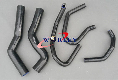 Red Silicone Radiator Heater Hose for Toyota Prado KZJ120 3.0TDi (2003-2007)