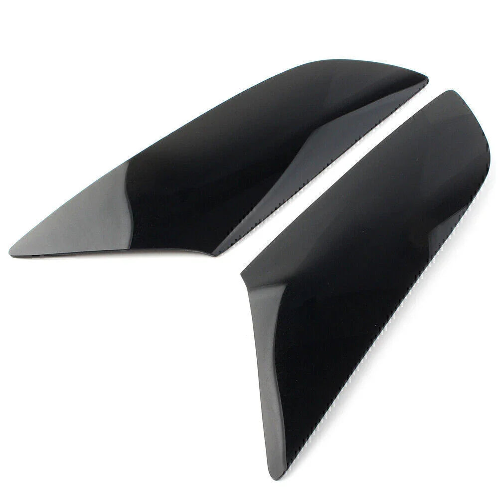 Black Headlight Lens Covers for Honda CBR600RR (2007-2012)