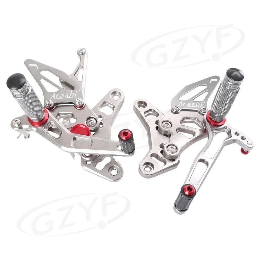 CNC Adjustable Rearset Footpegs for Suzuki SV650 (2017)