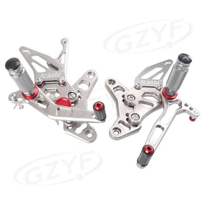 CNC Adjustable Rearset Footpegs for Suzuki SV650 (2017)