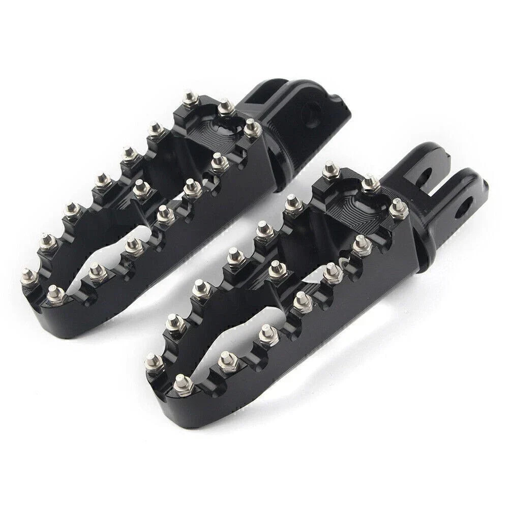 Wide Foot Pegs MX Style for Harley Sport Glide FLSB & Low Rider FXLR