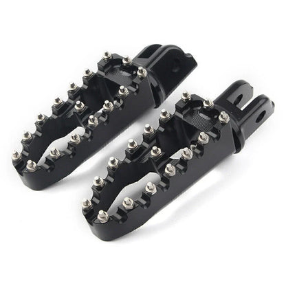 Wide Foot Pegs MX Style for Harley Sport Glide FLSB & Low Rider FXLR