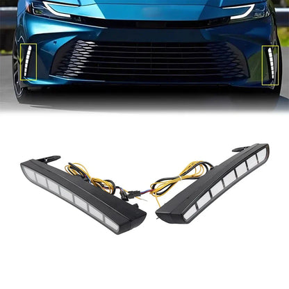 White Yellow Blue Front Fog Lights for Toyota Camry (2024)