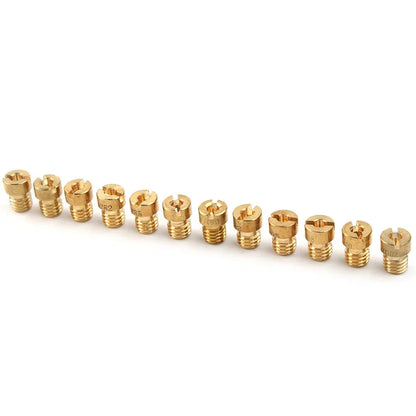 6mm Carburetor Main Jets 12pcs for Dellorto SHA PHBG (75-102)